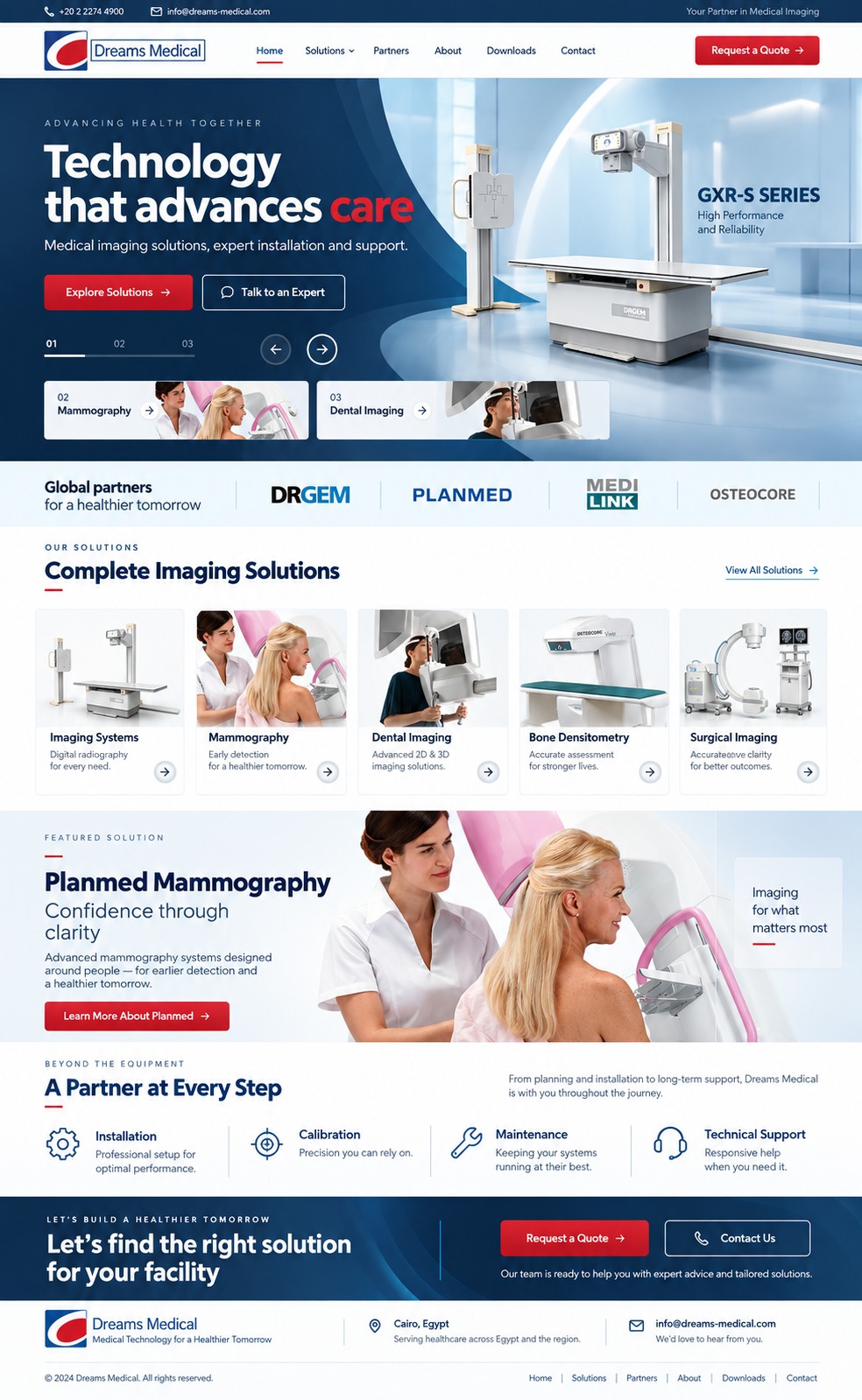 Dreams Medical imaging equipment