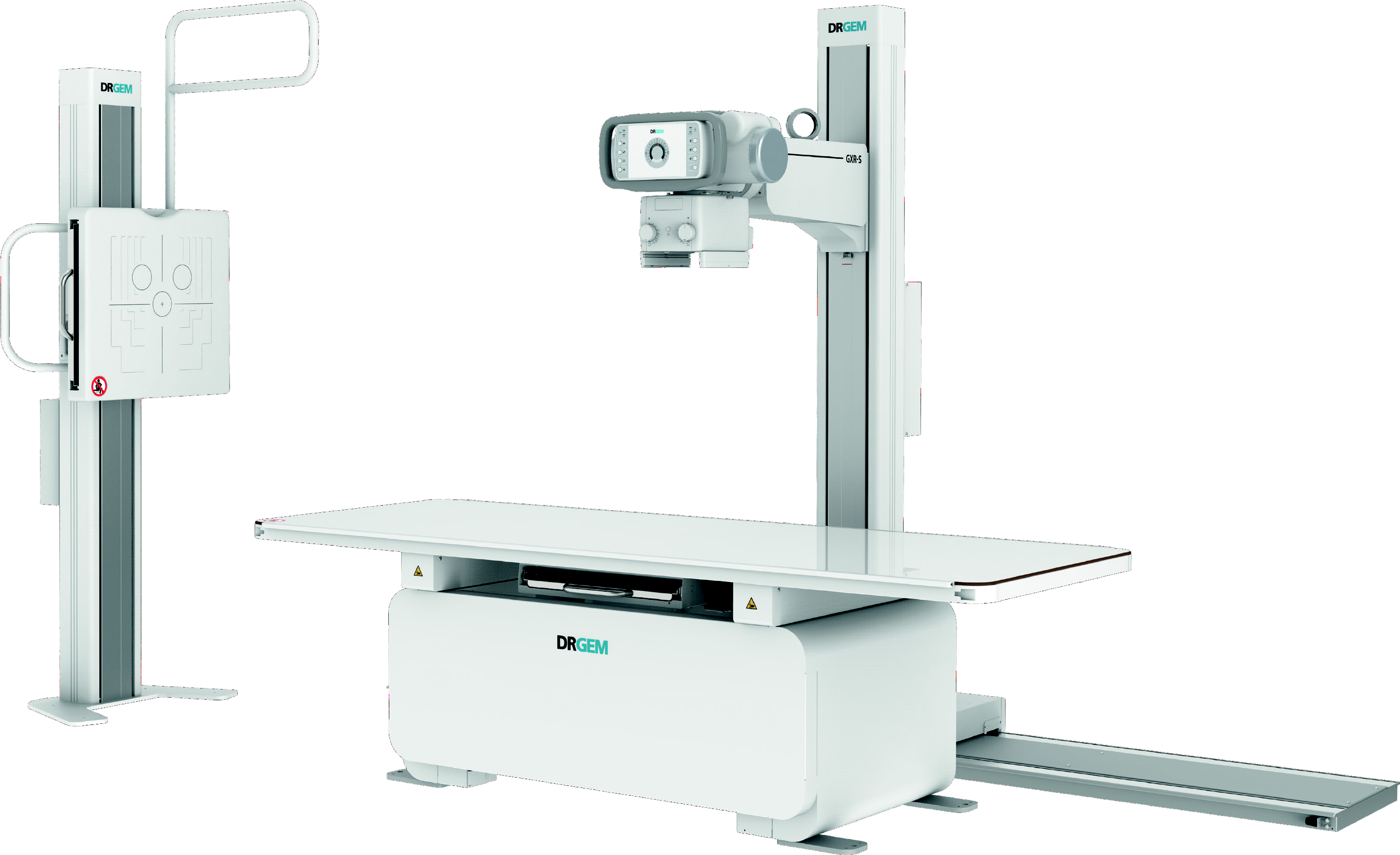 DRGEM GXR-S floor-mounted radiography system